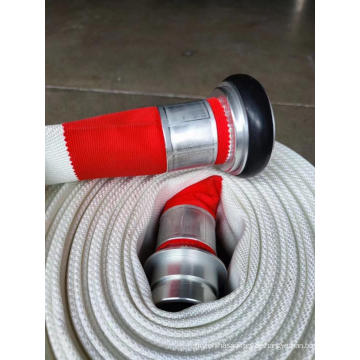 25 Meter weißer PVC -Feuerschlauch